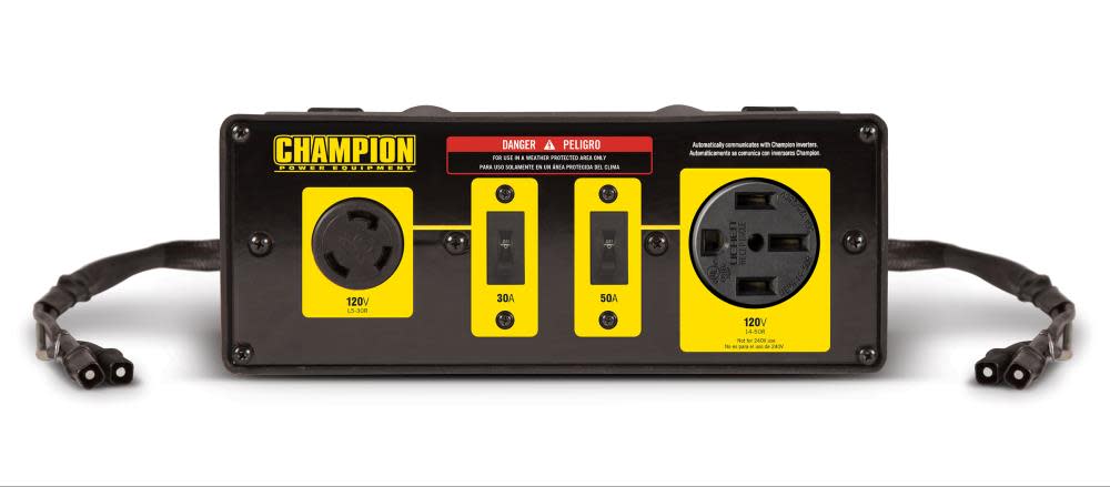 Champion Power Equipment 50-Amp RV Ready Parallel Kit for Linking Two 2800-Watt or Higher Inverter Generators - Ascmtools