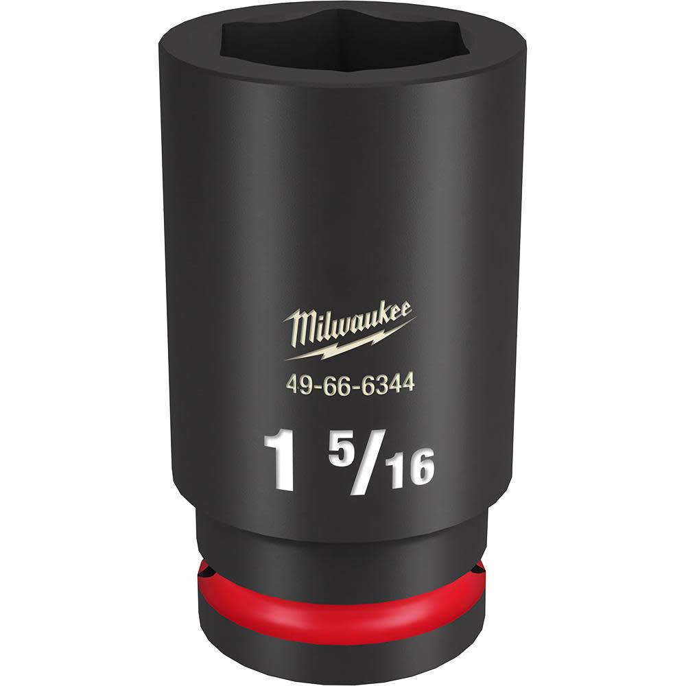 Milwaukee Impact Socket 3/4″ Drive 1 5/16″ Deep 6 Point - Ascmtools