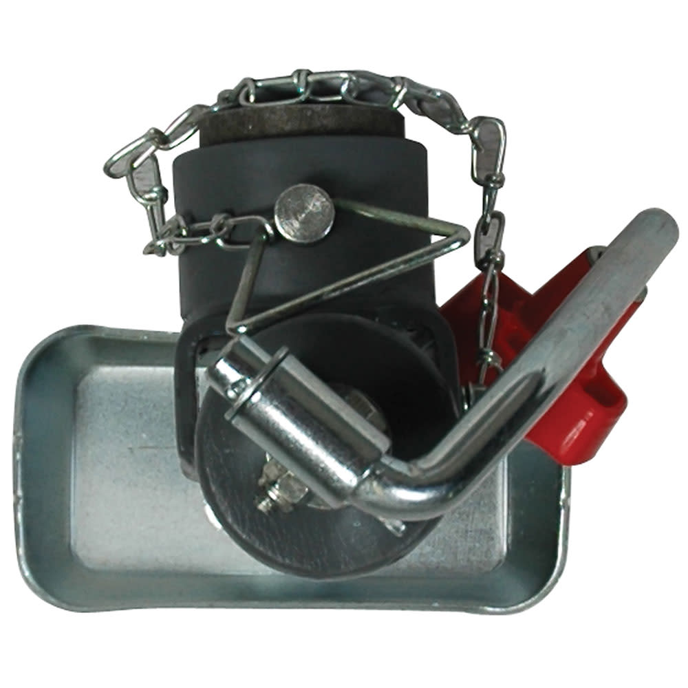 Reese Bulldog 10″ 5000 lbs Gray Steel Top Wind Round Jack Trailer - Ascmtools