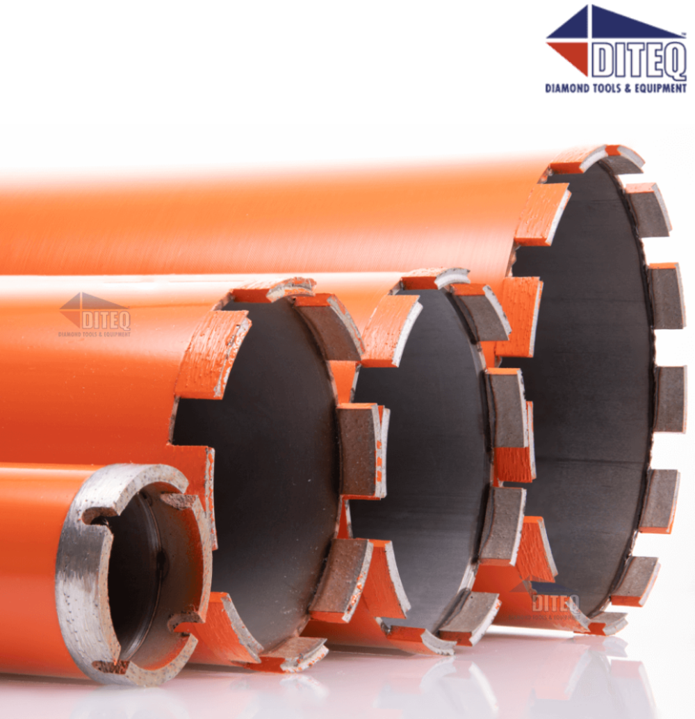 Diteq 2″ C-52 Wet Diamond Concrete Core Drill Bits - Ascmtools
