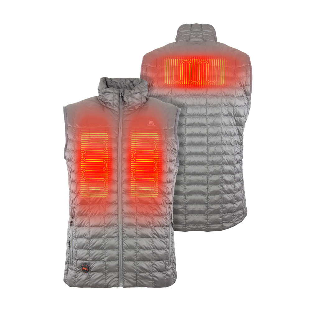Mobile Warming Backcountry Vest Mens 7.4V Slate XL - Ascmtools