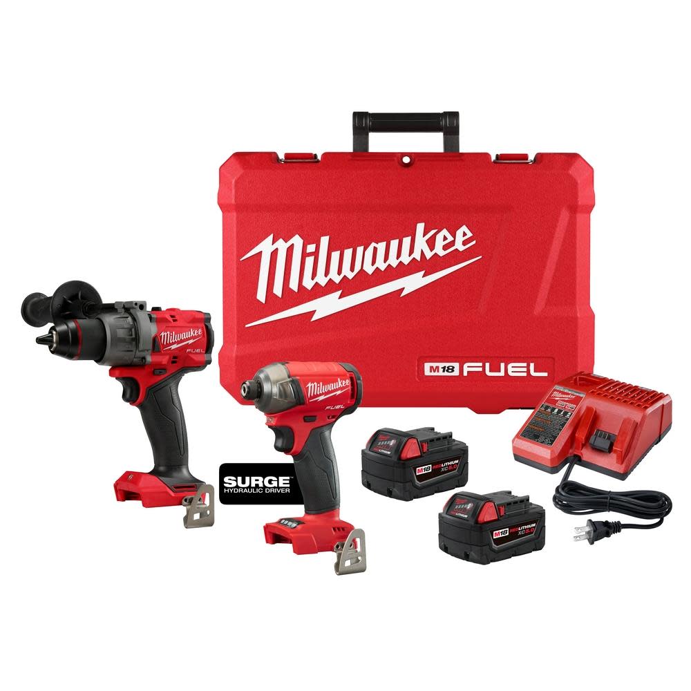 Milwaukee M18 FUEL 2 Tool Combo Kit - Ascmtools