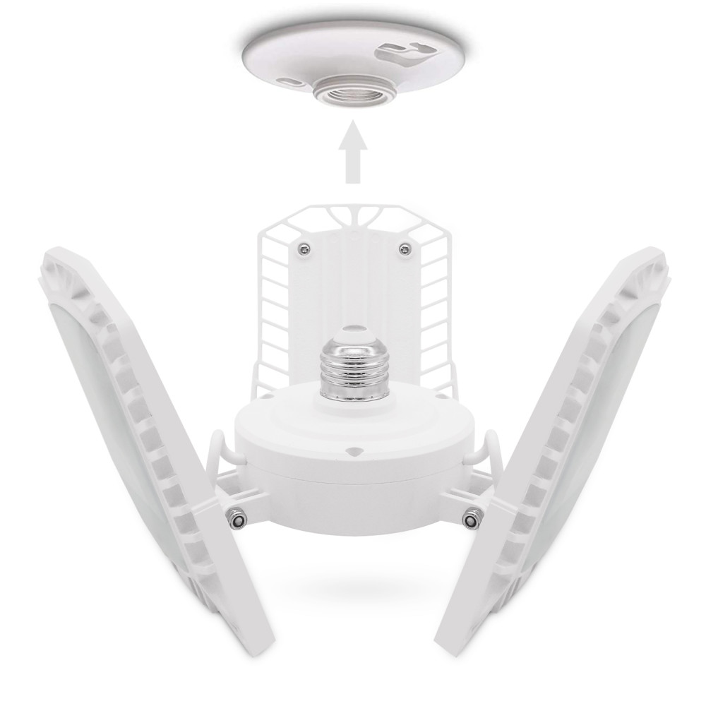 Bright Living LED Garage Light White - Ascmtools