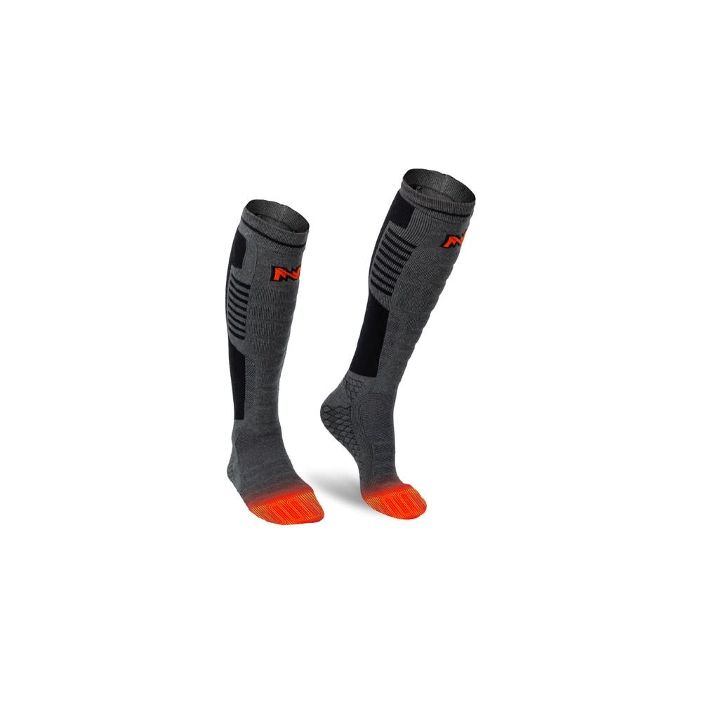 Mobile Warming Heated Socks 3.7V Large Gray/Black Men’s Standard - Ascmtools