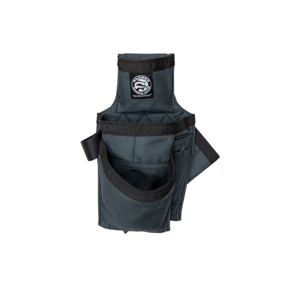 Occidental Leather Badger Framer Fastener Bag Gunmetal Gray - Ascmtools