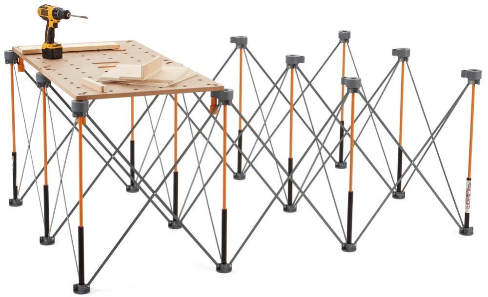 Bora Portamate Centipede 4ft x 6ft Unit with 4 X-Cups 4 Quick Clamps Bag - Ascmtools