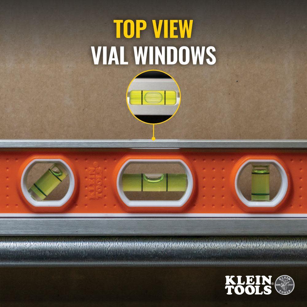 Klein Tools Magnetic Torpedo Level with Ring - Ascmtools