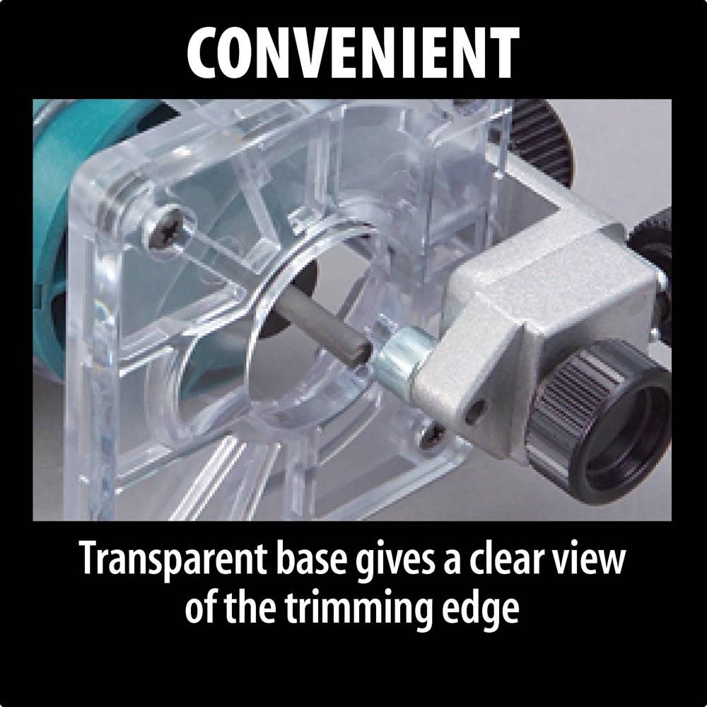 Makita 1/4 in. Fixed Base Laminate Trimmer - Ascmtools