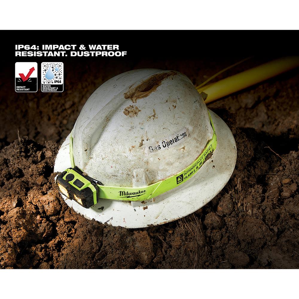 Milwaukee Intrinsically Safe C I II III / D 1 Spot/Flood Headlamp - Ascmtools