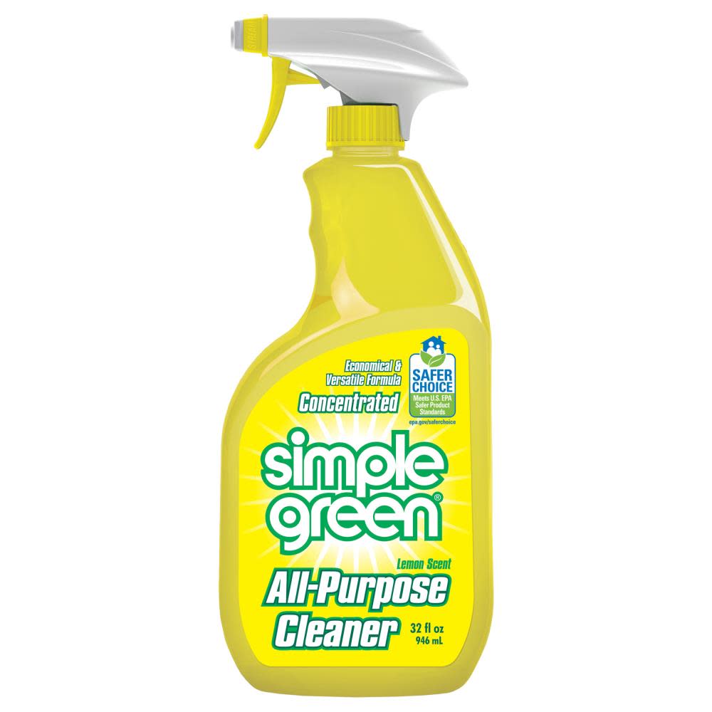 Simple Green Lemon All-Purpose Cleaner 32 Oz - Ascmtools