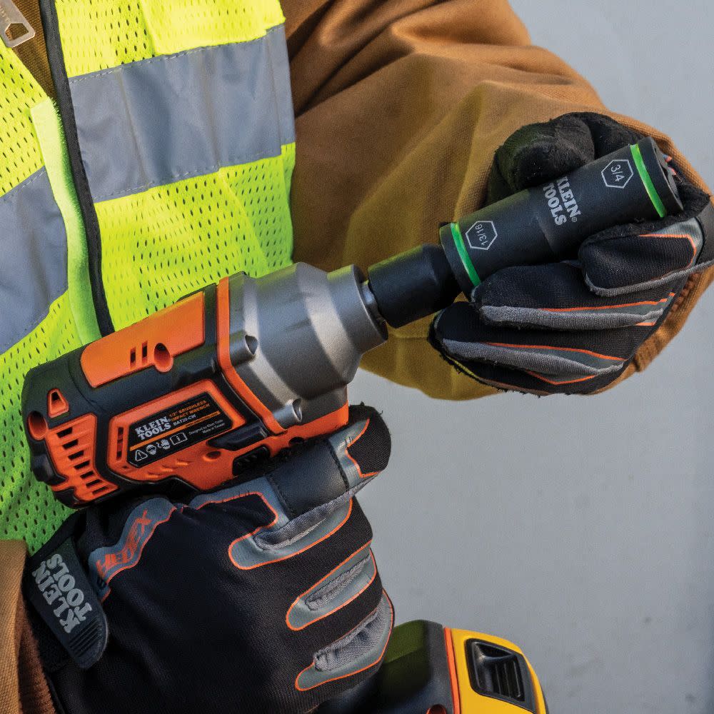 Klein Tools Flip Impact Socket 3/4″ X 13/16″ - Ascmtools