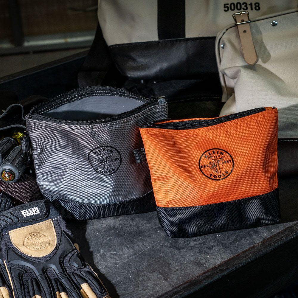 Klein Tools Stand Up Zipper Bags 2 Pk - Ascmtools