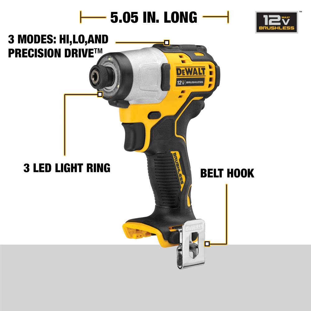 DEWALT 12V MAX XR Drill/Impact Driver Kit - Ascmtools