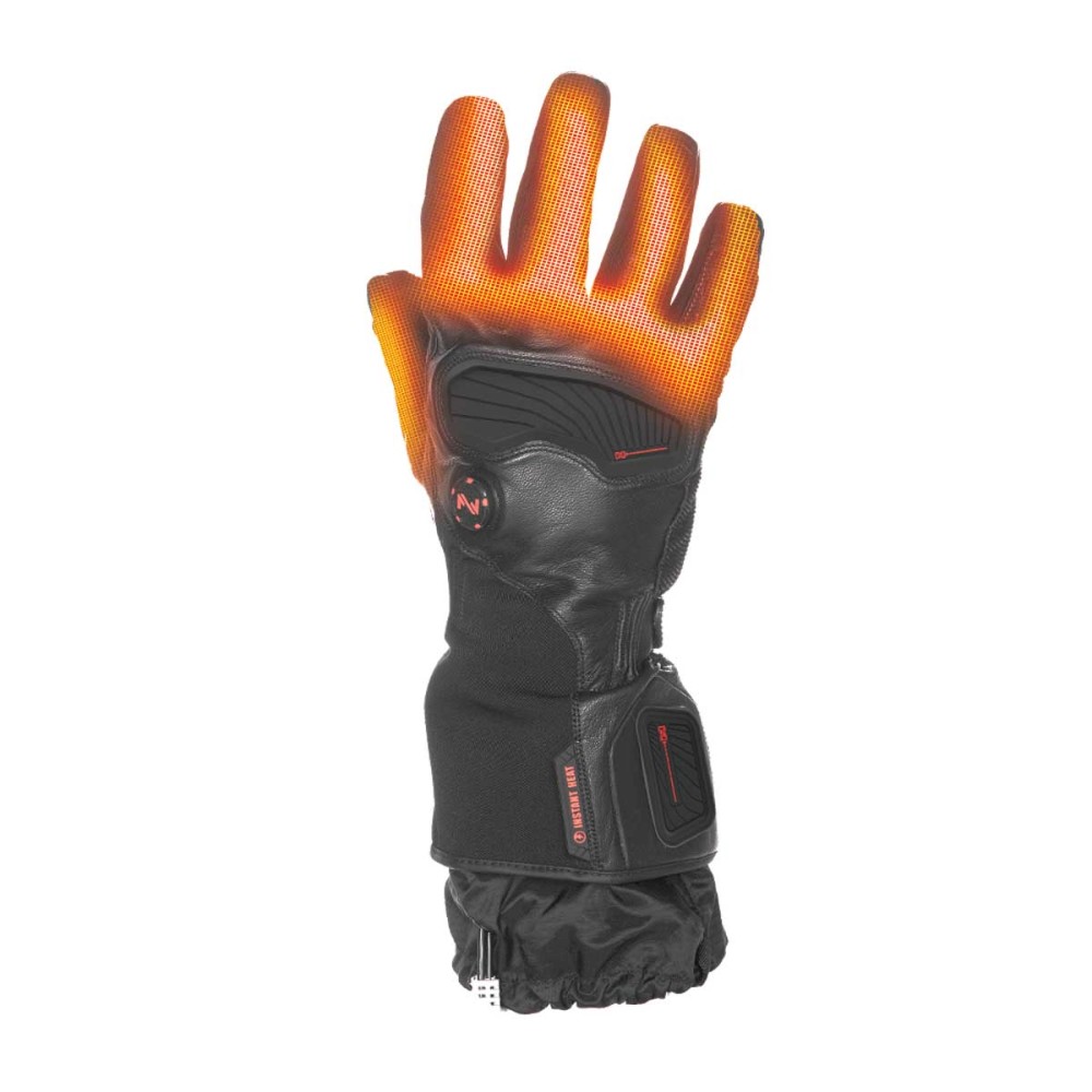 Mobile Warming Dual Power Barra Heated Gloves Unisex 12V Black XS - Ascmtools