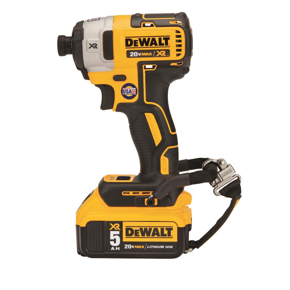 DEWALT 20V MAX XR 2 Tool Combo Kit with LANYARD READY Attachment Points - Ascmtools