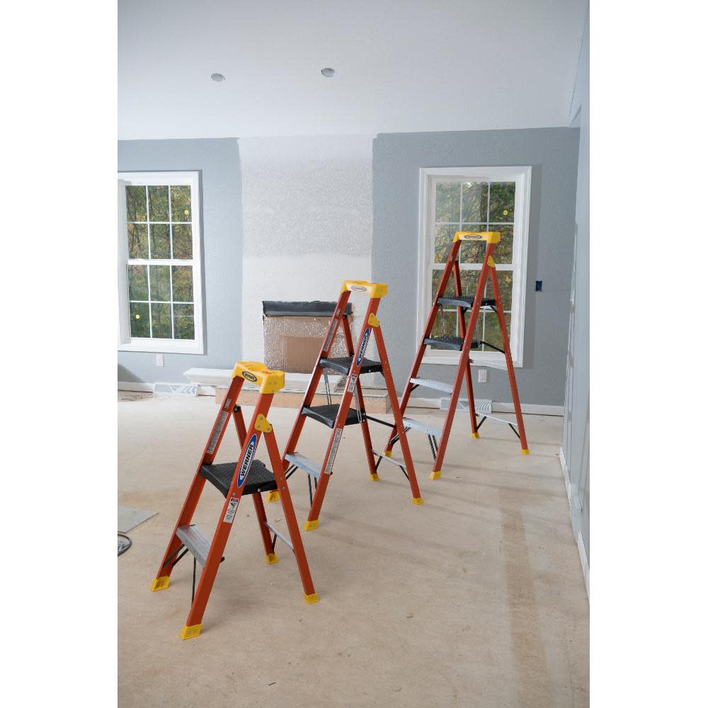Werner 5.5 Ft. Type IA Fiberglass Compact Step Ladder - Ascmtools
