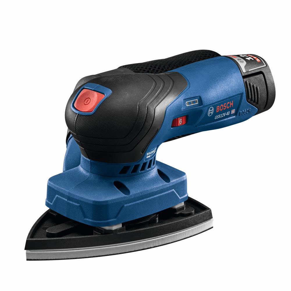 Bosch 12V 1/4 Sheet Orbital Finishing Sander Bare Tool - Ascmtools