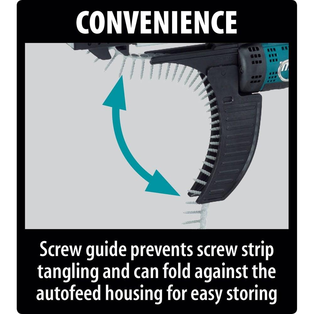 Makita 18 Volt LXT Lithium-Ion Cordless Auto Feed Screwdriver (Tool Only) - Ascmtools