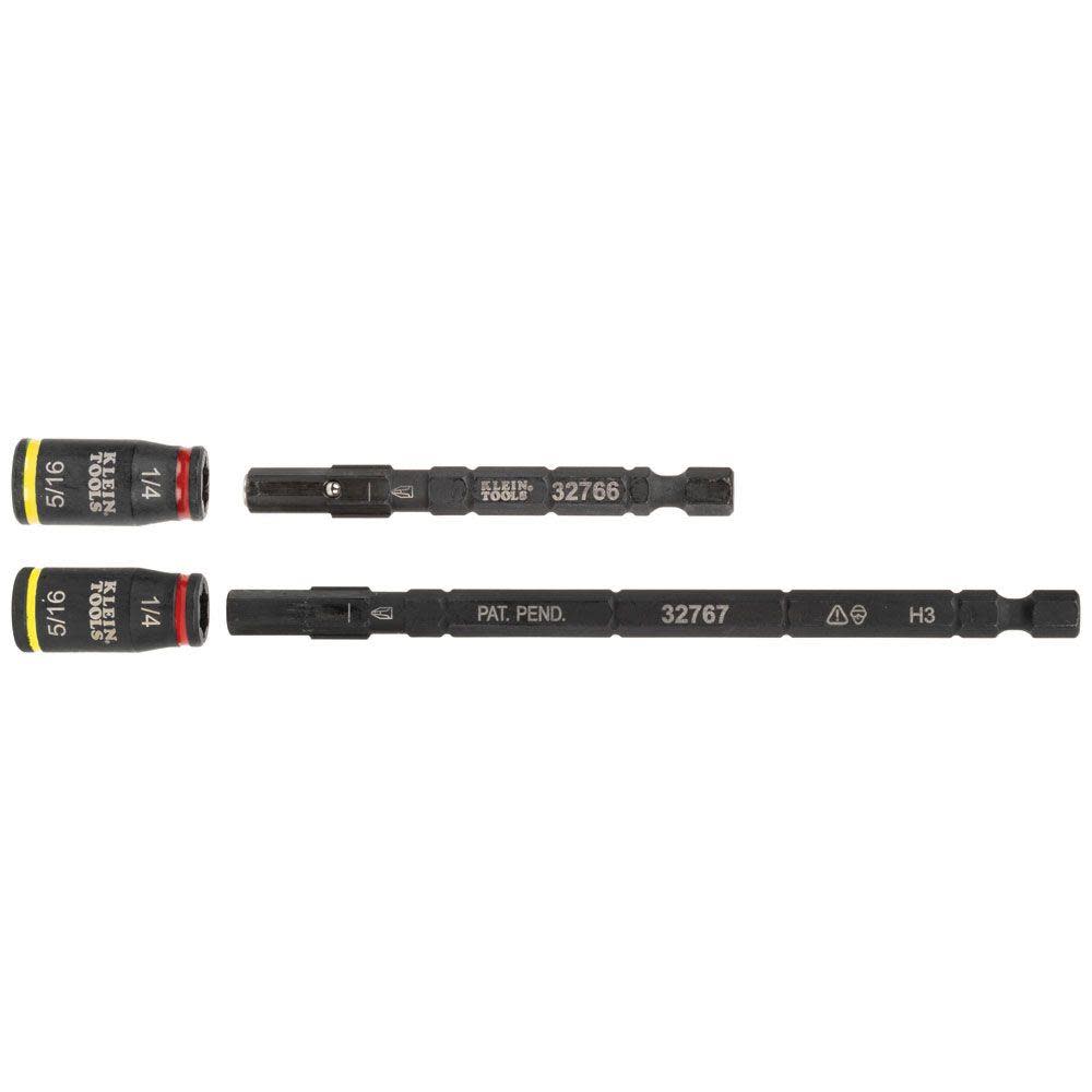 Klein Tools 3 in 1 Impact Flip Socket Set 2pc - Ascmtools