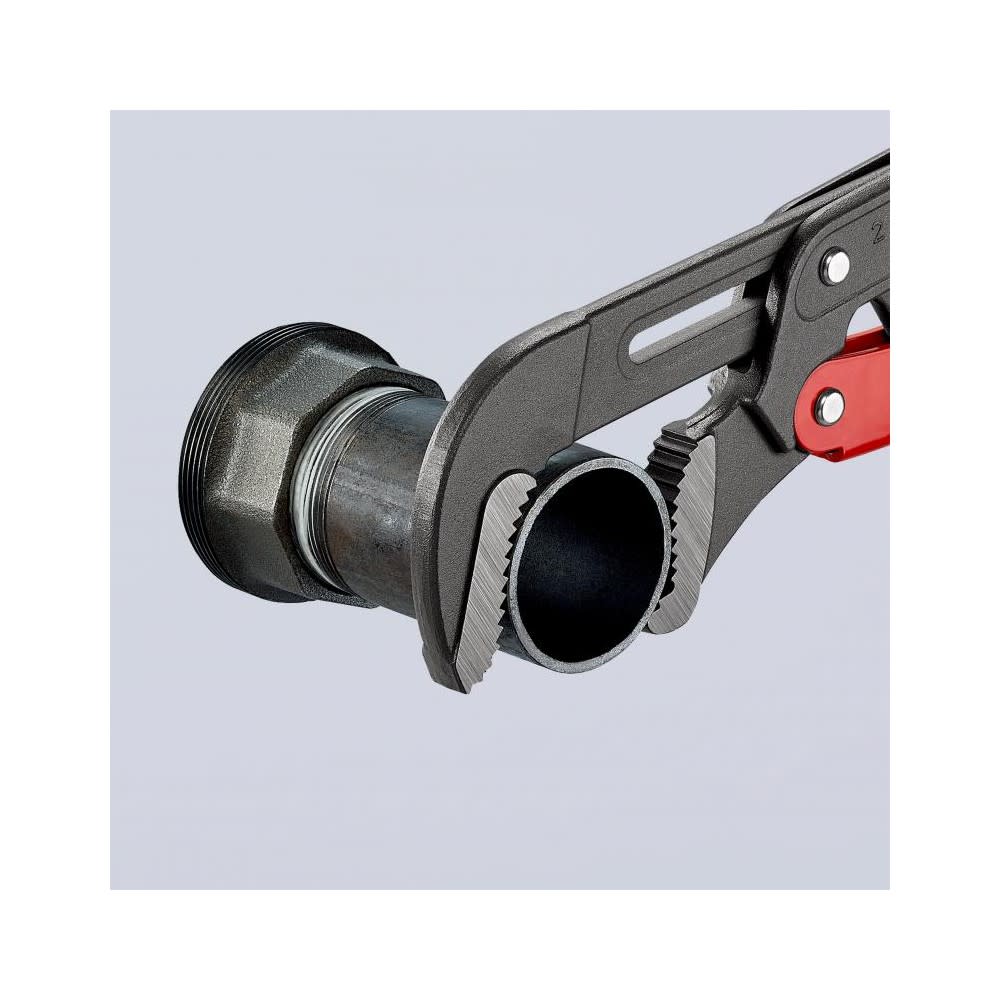 Knipex Pipe Wrench S Type 560 mm Swedish Pattern Plastic Handle - Ascmtools