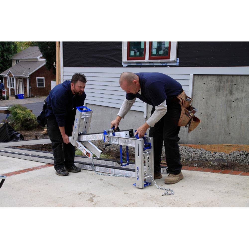Werner Aluminum Pump Jack - Ascmtools