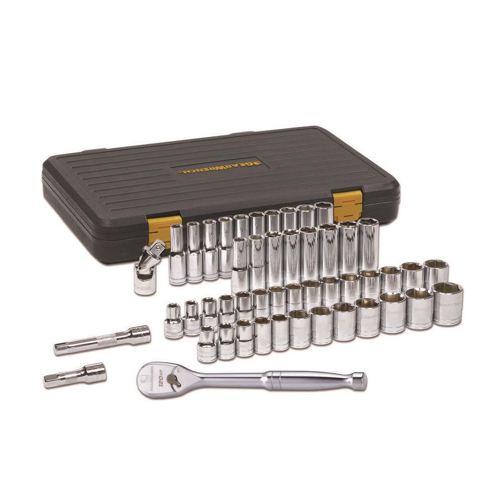 GEARWRENCH Mechanics Tool Set 120XP 1/2″ Drive 49pc - Ascmtools