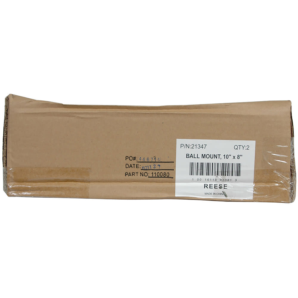Reese 10″ 5000 lbs Black Steel Trailer Hitch Ball Mount - Ascmtools