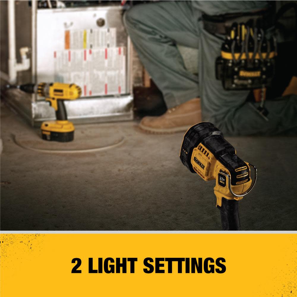 DEWALT 20V Jobsite LED Spotlight - Ascmtools