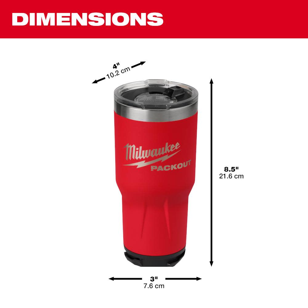 Milwaukee PACKOUT Tumbler 30oz - Ascmtools