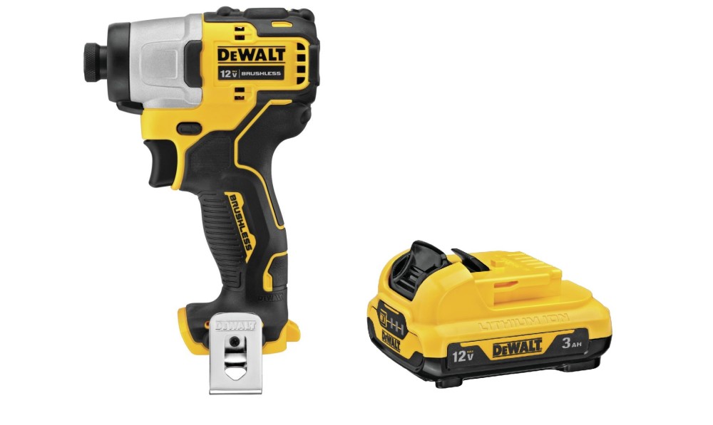 DEWALT XTREME 12V MAX 1/4″ Impact Driver with 12V MAX Kit - Ascmtools