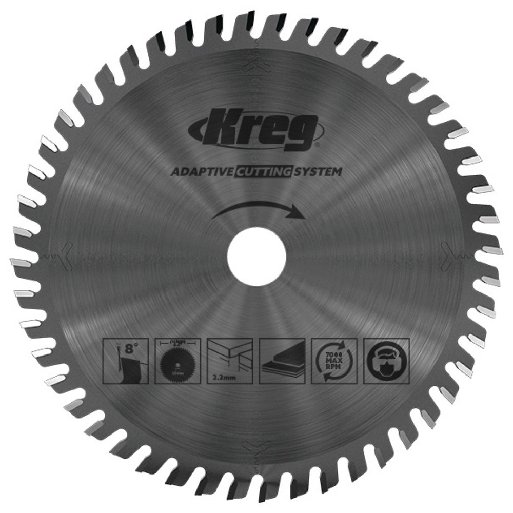 Kreg Adaptive Cutting System Saw Blade - Ascmtools