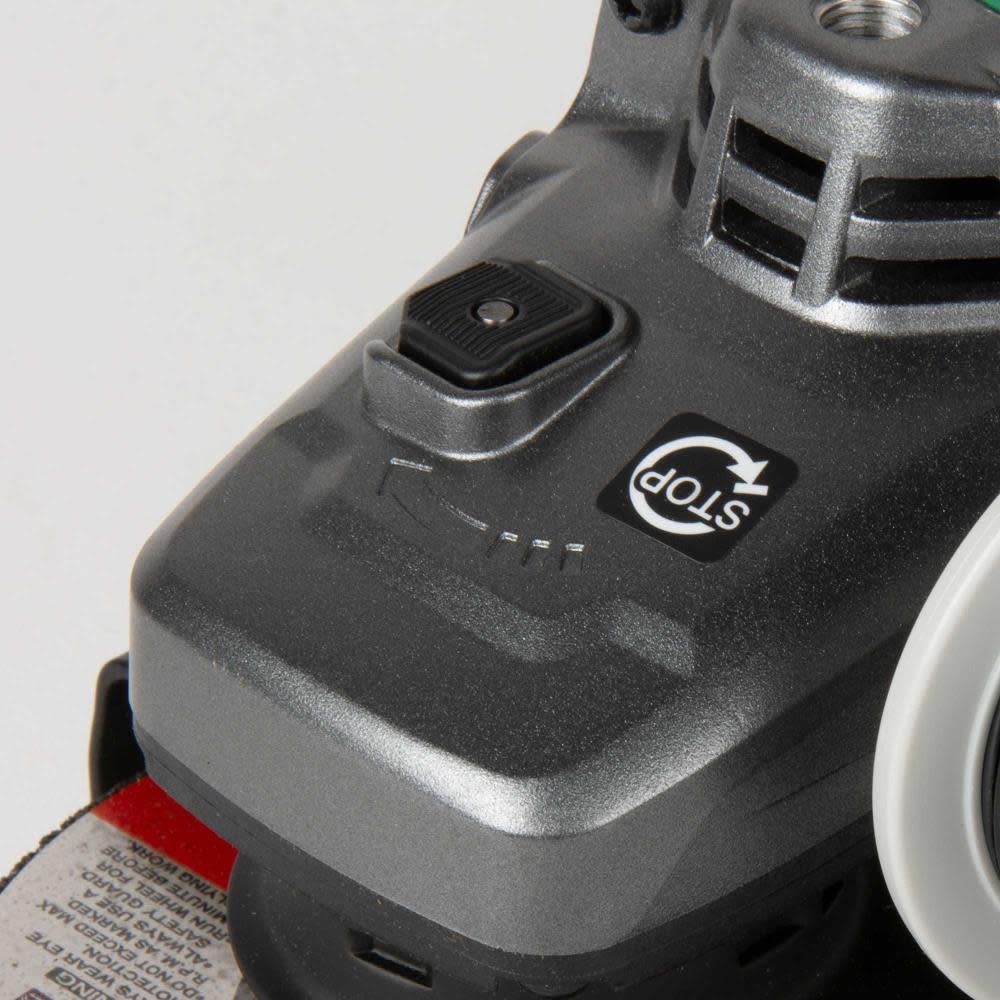 Metabo HPT 36V MultiVolt 4-1/2″ Disc Angle Grinder, Slide Switch (Tool Body Only) - Ascmtools