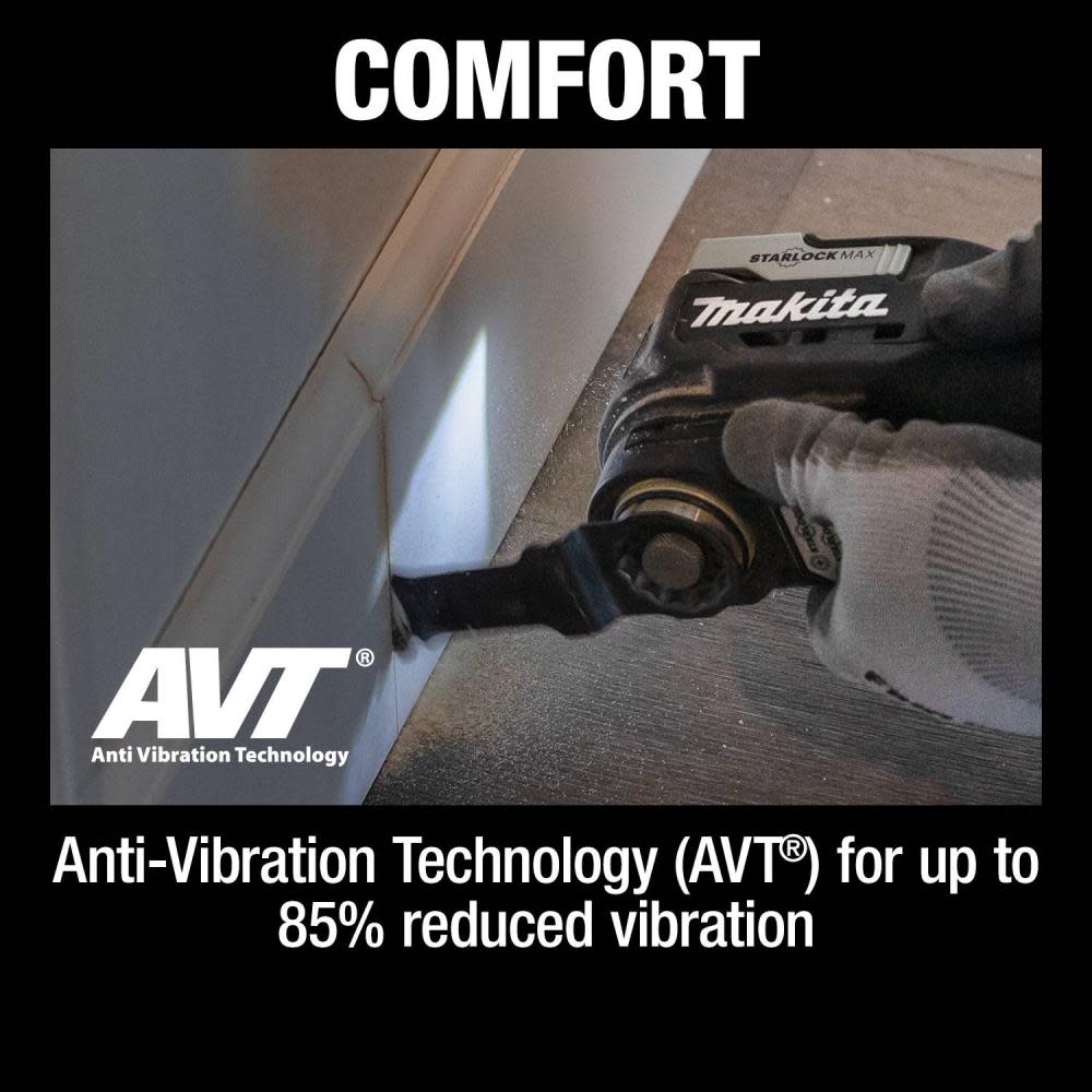 Makita 18V LXT StarlockMax Oscillating Multi Tool Kit - Ascmtools