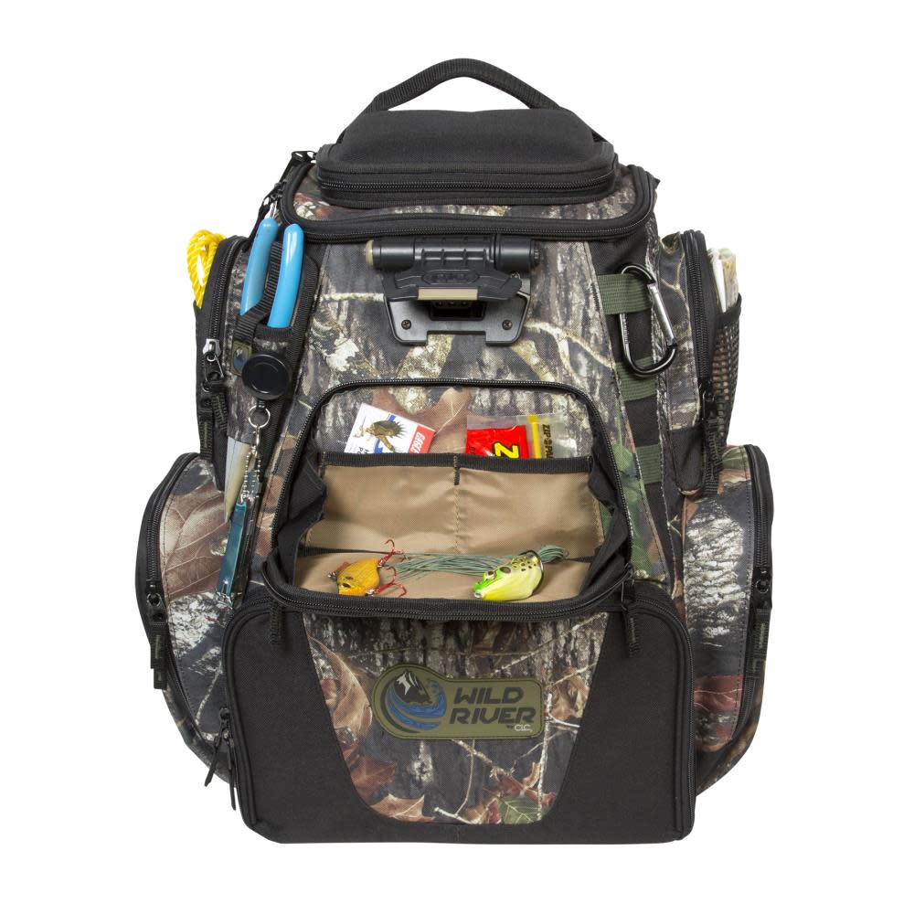 CLC Wild River Nomad Lighted Backpack with Four #3600 Trays - Ascmtools