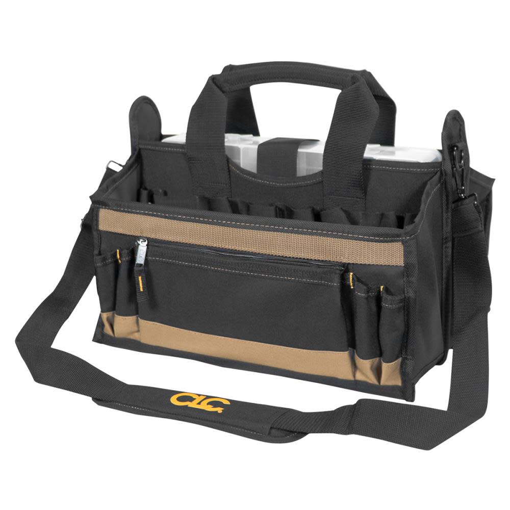 CLC 17 Pocket 16″ Center Tray Tool Bag - Ascmtools