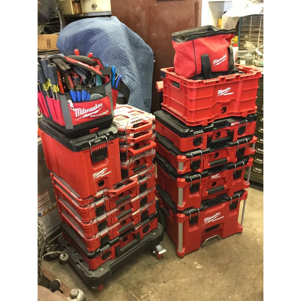 Milwaukee PACKOUT Tool Case with Foam Insert - Ascmtools