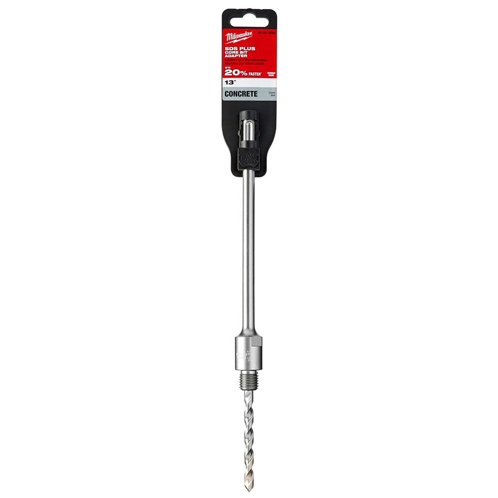 Milwaukee 13 In. SDS+ Core Bit Adapter - Ascmtools