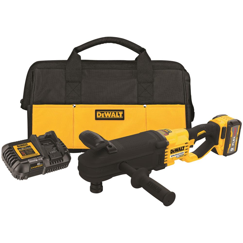 DEWALT 60V MAX Stud and Joist Drill Kit Brushless Quick-Change Chuck E-Clutch - Ascmtools