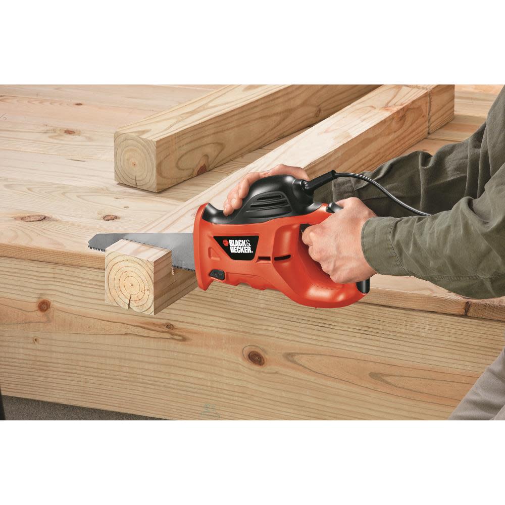 Black and Decker Powered Handsaw with Storage Bag - Ascmtools
