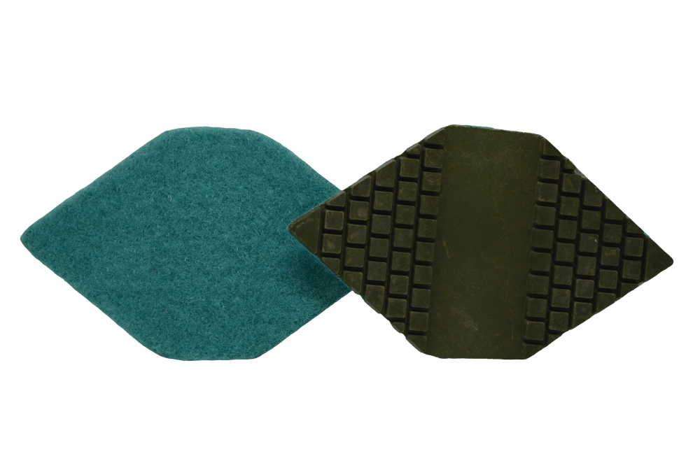 National Flooring Equipment Diamond Corner Resin Tooling Attachments – 100 Grit - Ascmtools