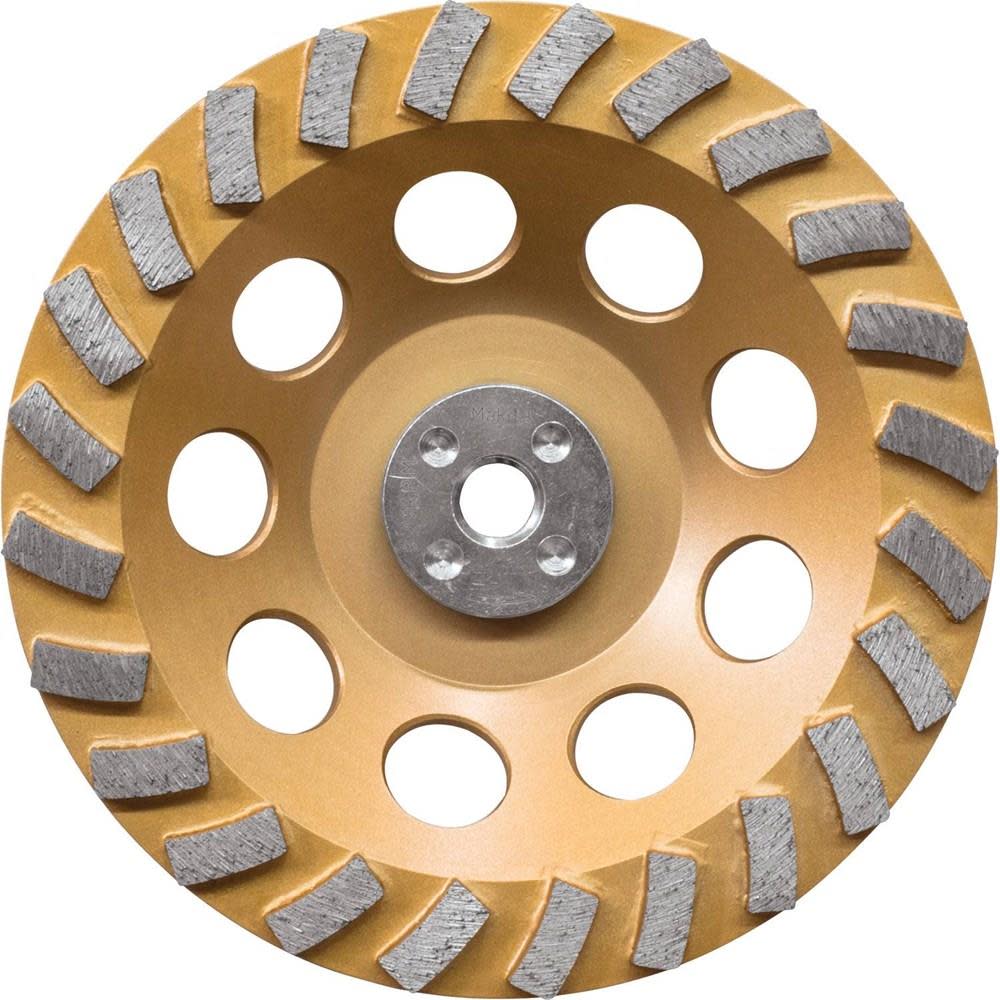 Makita 7 in. Turbo 24 Segment Diamond Cup Wheel Anti-Vibration - Ascmtools