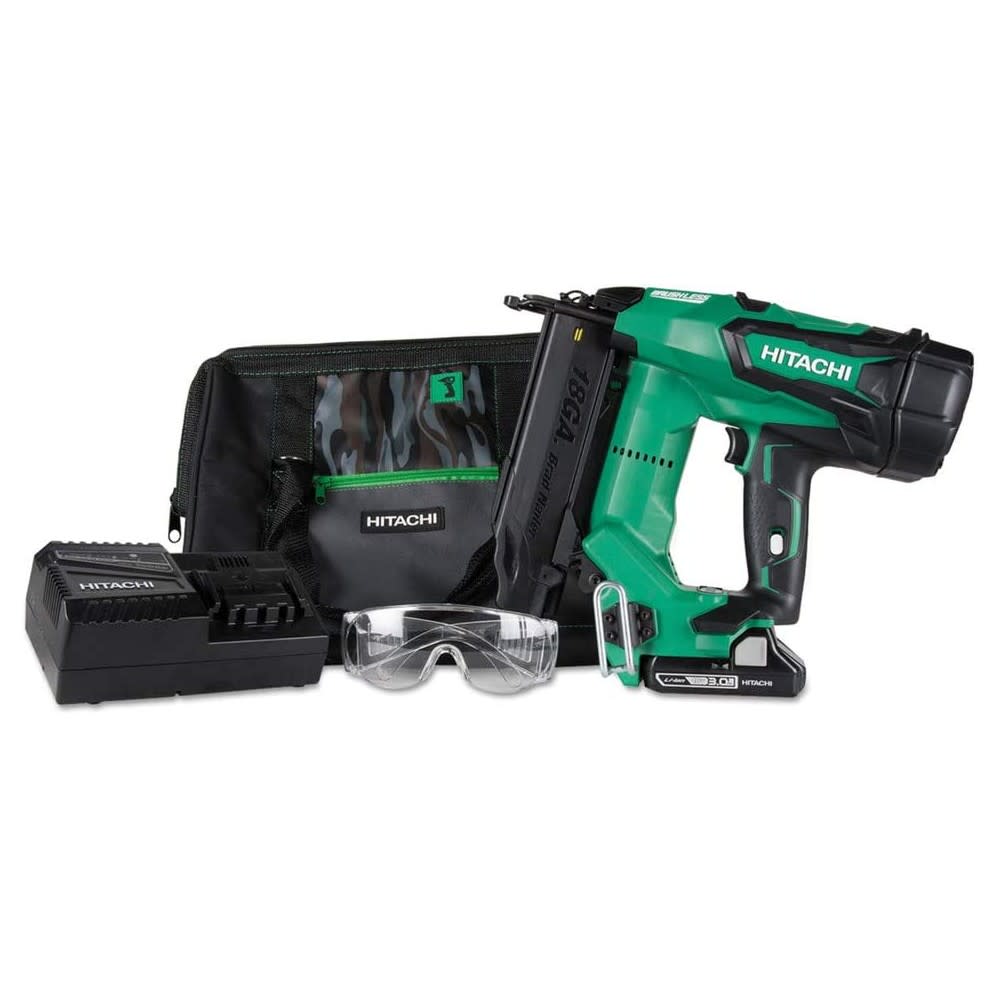 Hitachi 18V 2″ Straight Brad Nailer 18 Gauge Kit - Ascmtools