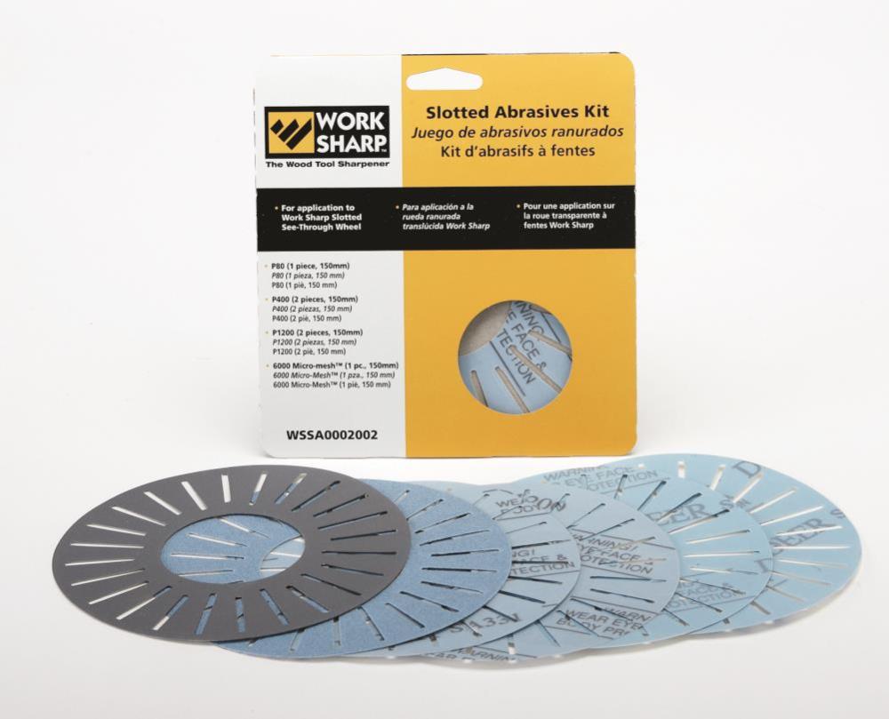 Work Sharp Edge-Vision Slotted Abrasives Kit for WS3000 - Ascmtools