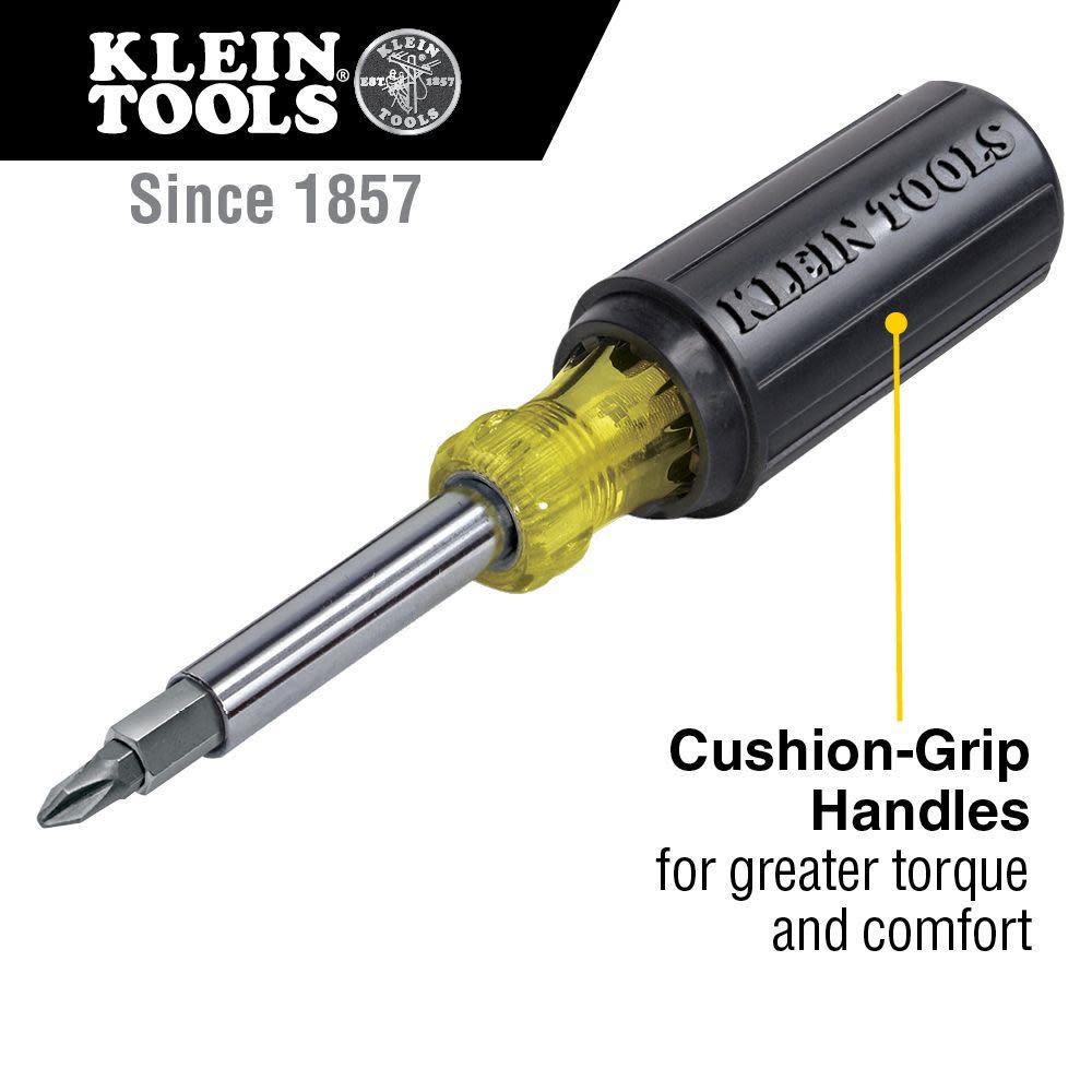 Klein Tools 11-in-1 Screwdriver/Nut Driver - Ascmtools