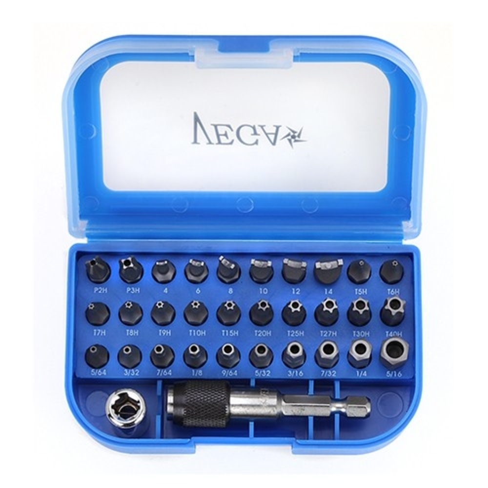 Vega 32pc Security Driver Bit Set - Ascmtools