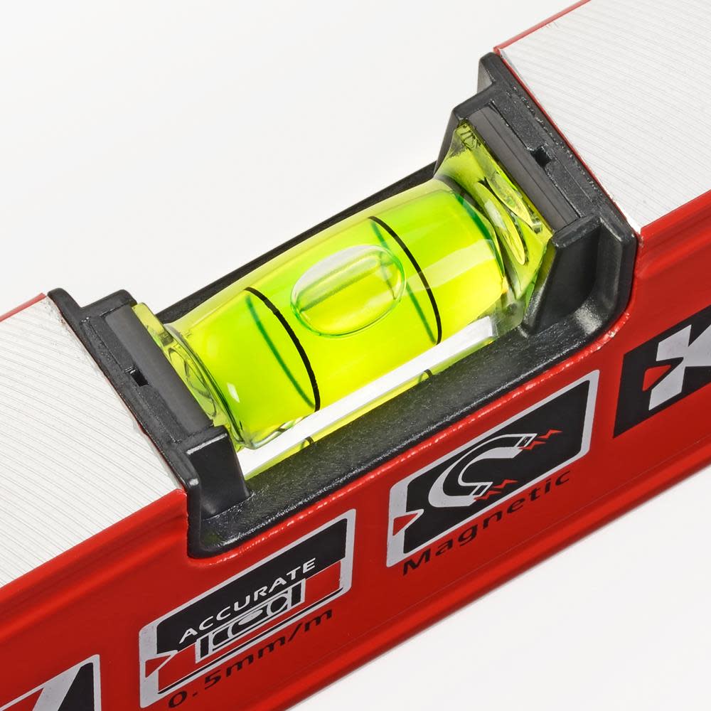 Kapro 24″ Apollo Magnetic Box Level w/Magnified Vials & Plumb Site - Ascmtools