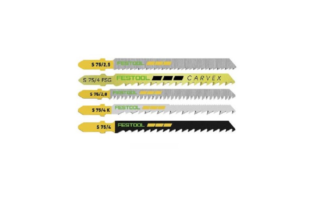 Festool Jigsaw Blade Assortment for Wood Cutting – Pack of 25 - Ascmtools