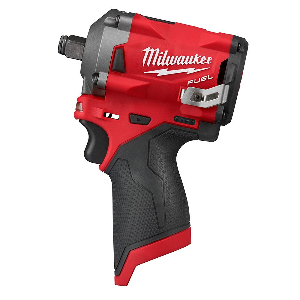 Milwaukee M12 FUEL Stubby 1/2 in. Impact Wrench - Ascmtools