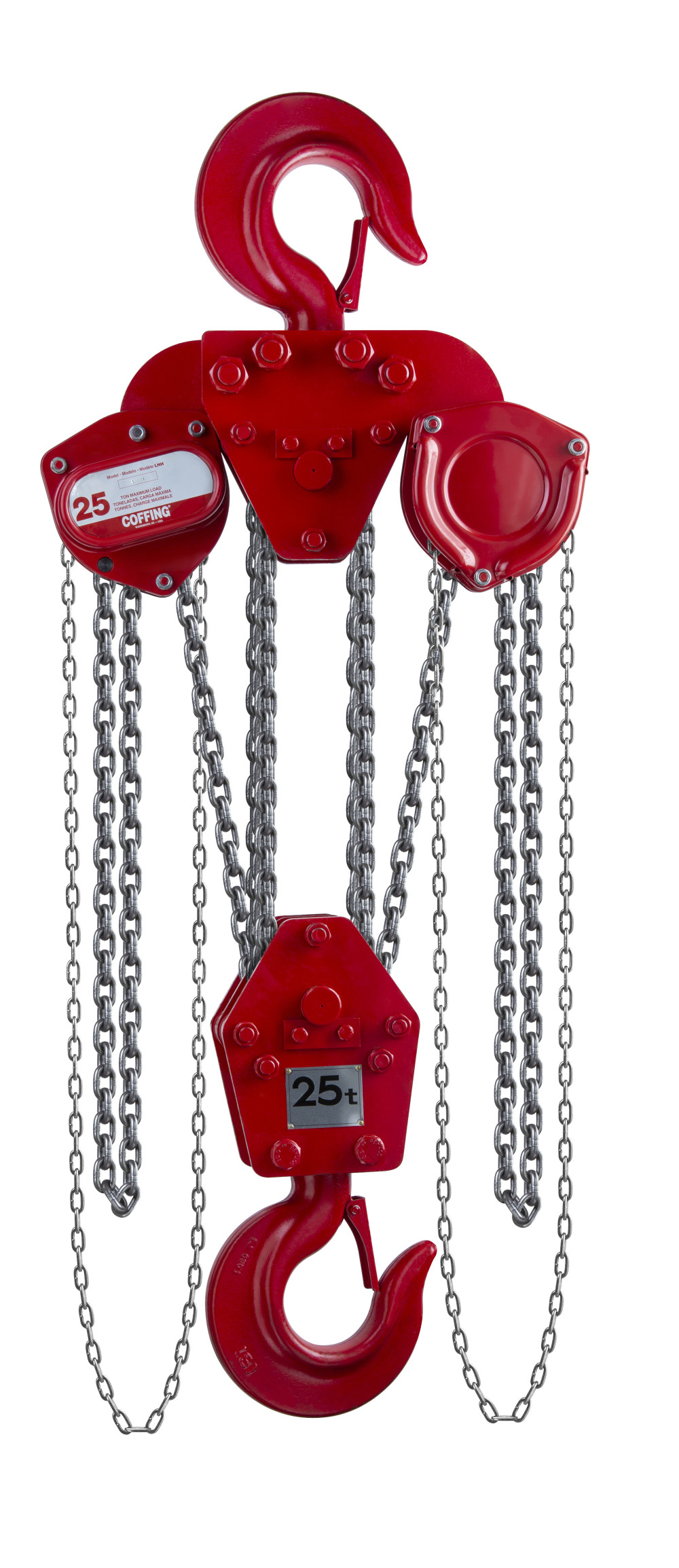 Coffing Hoist 1100 Lbs Load Capacity 10 Ft. Lift Mini Ratchet Lever Chain Hoist - Ascmtools
