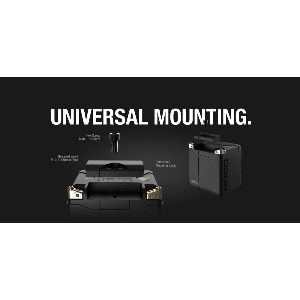 Noco 12V 700A 8Ah Lithium Powersport Battery - Ascmtools